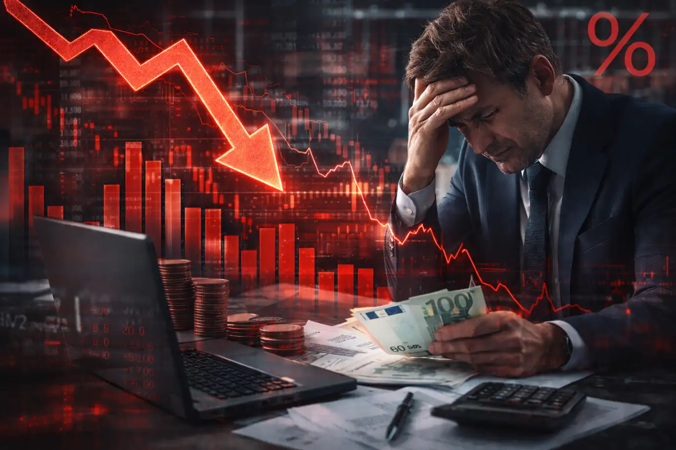 Finančná strata z hacknutej webstránky