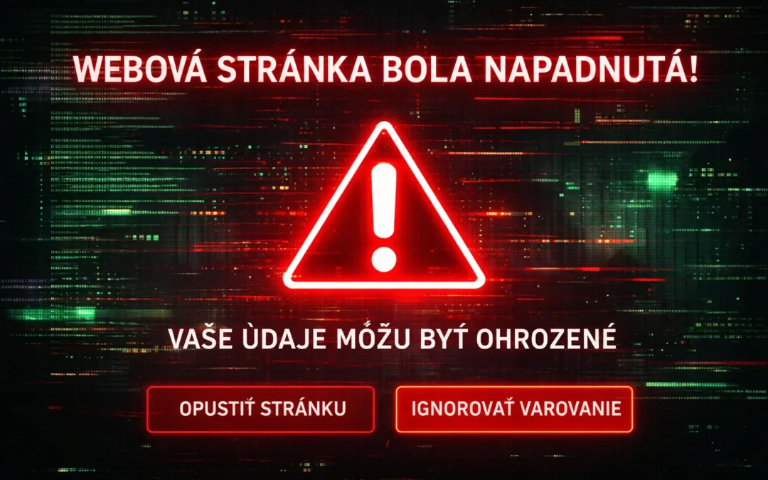 Čo sa stane, keď vám hacknú webstránku